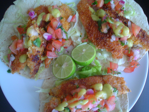 Tacos de Camarones