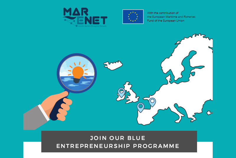 El proyecto MarENet pone en marcha el programa de Emprendimiento Azul 2021