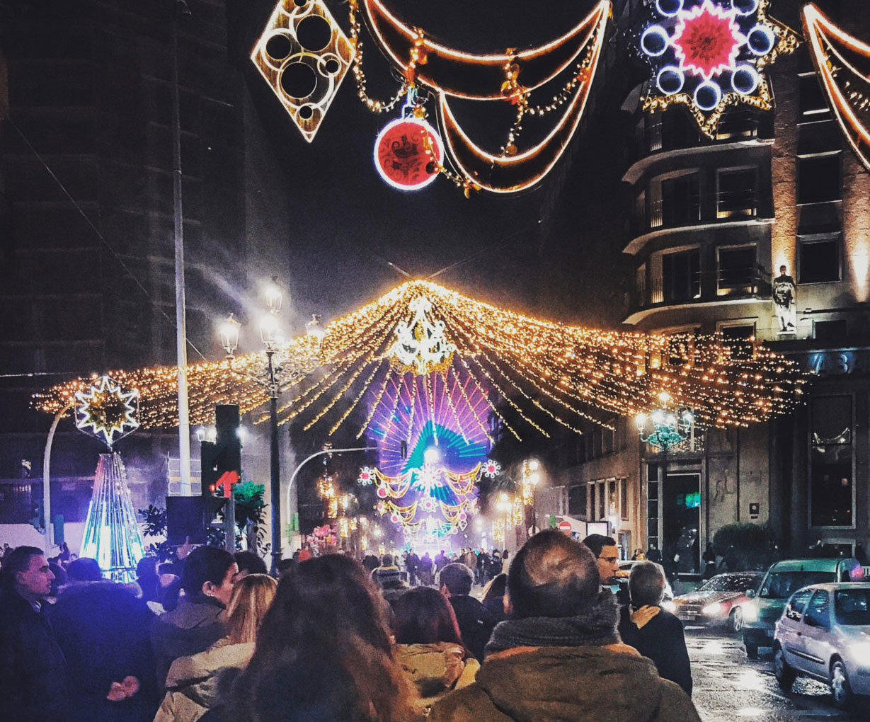 Las Navidades planetarias de Vigo llenan la ciudad y la ría